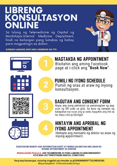 Ospital ng Muntinlupa offers e.